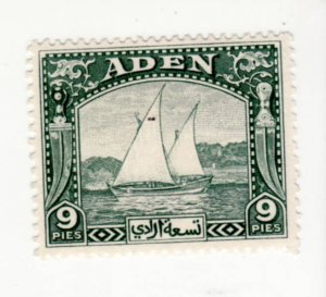 Aden #2   VF, Mint LH, CV $4.25   .....   0020002