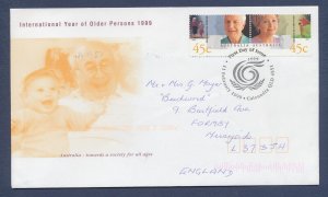 AUSTRALIA - Older persons -  FDC - 2001