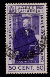 Italy Scott 322 Used  stamp