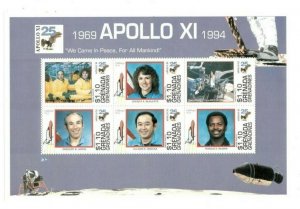 Grenadines 1994 1660 - Apollo - Sheet of six - MNH