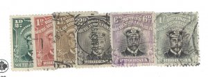 Rhodesia (1890-1923) #120-130a