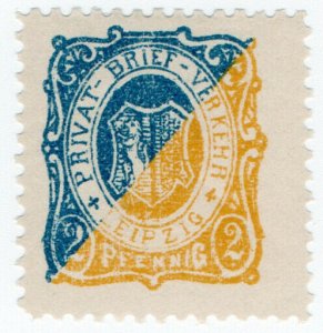 (I.B-CK) Germany Local Post : Leipzig 2pf (Arms)