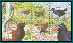 Solomon Islands 2004 Bird Festival, 3 MS, MNH 983-985,SGMS1080