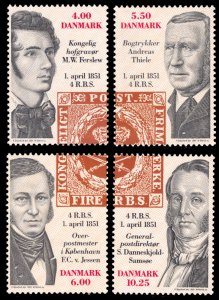 Denmark 2001 Scott #1198-1201 Mint Never Hinged