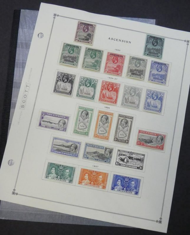 EDW1949SELL : ASCENSION Very nice mostly Mint collection w/ many Better Cat $342