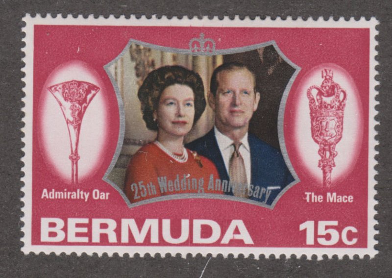 Bermuda 297 Silver Wedding Issue 1972