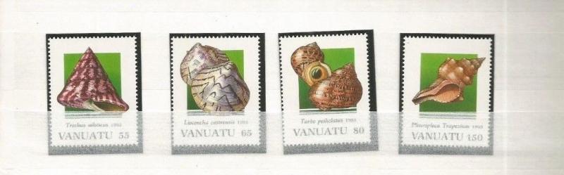 VANUATU SCOTT 611-4 MNH SCV $10