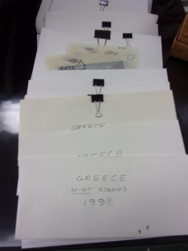 KAPPYS GREECE SPECIALTY ALBUMS & 1998-2017 MNH YR LOTS 200 SCANS IN DESCRPTION