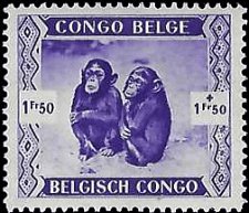 BELGIAN CONGO   #B29 MH (1)