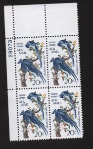 USA Scott # C71  UNUSED  MNH   plate block of 4