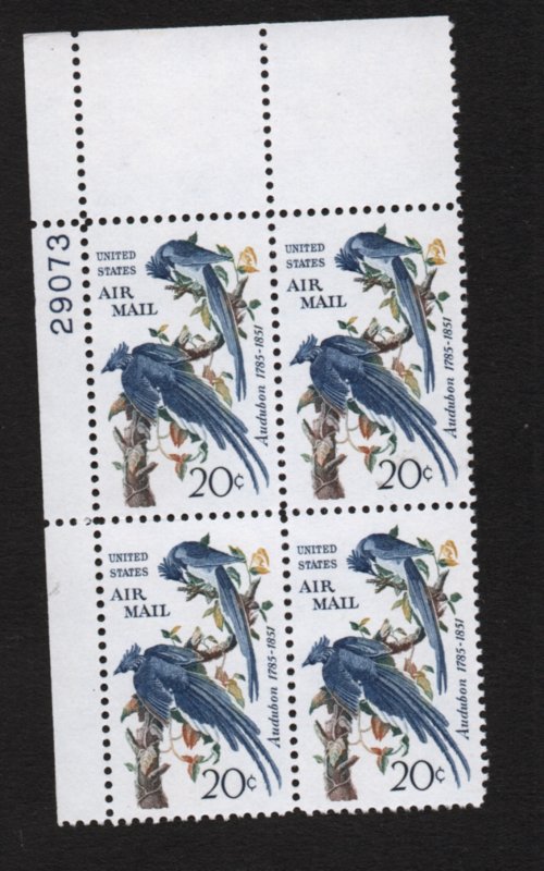 USA Scott # C71  UNUSED  MNH   plate block of 4