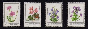 Taiwan 1984 Sc 2423-2426  Taiwan Alpine Plants  set MNH