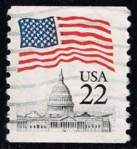 US #2115 Flag Over Capitol; used (0.25)