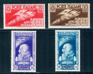ITALY 1935 SC 345-348 VF MXLH Complete Set! scv $207.50  *Bay Stamps*