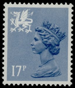 Great Britain - Wales & Monmouthshire WMMH30 MNH Machin Head