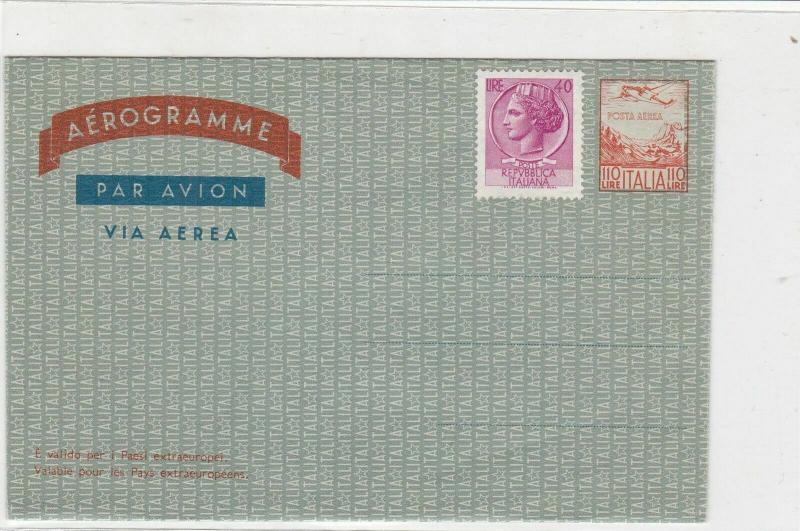 italy unused  stamps cover ref 19616