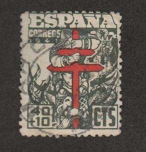 1927 - 1945 Nineteen Spain Semi Postal Stamps