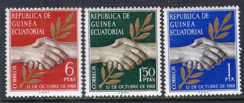 Equatorial Guinea 1-3 MNH VF