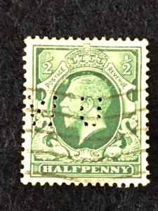 Great Britain – 1934-36 – Single Stamp – SC# 210 - Perforated – Used