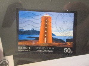 Iceland #1316 used  2019 SCV = $1.75