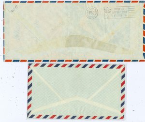 JAPAN LOT of (2) AIRMAIL COVERS...VERY NICE