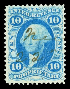 Scott R38c 10c Proprietary Used F-VF Cat $19