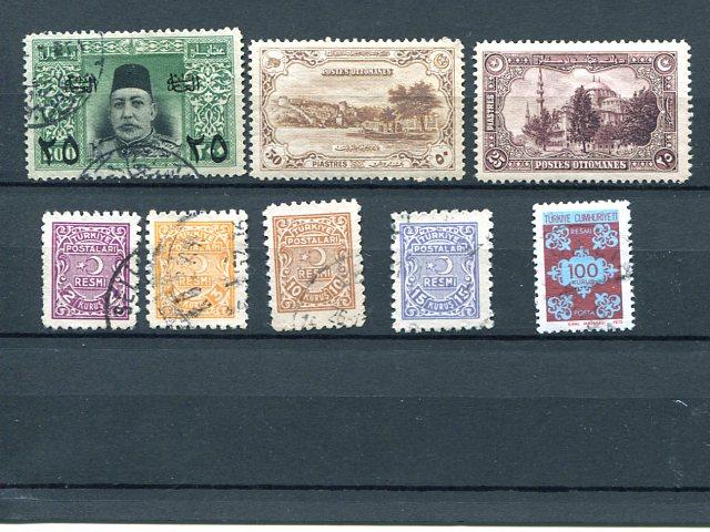 Turkey lot Mint and Used VF