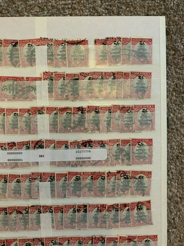 British KUT 1930s-40s GVI Stock Lot Used Shades / Postmarks NW-165774