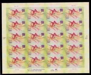 #4334 Olympics Full Sheet Mint NH