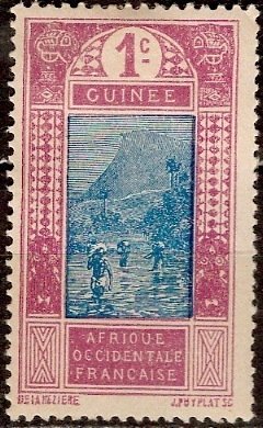French Guinea; 1913: Sc. # 63:  MLH Single Stamp