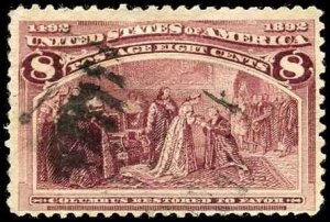 U. S. Scott #236 - Used - Graded Fair