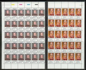 MEXICO (189) Partial Sheets 4350+ Stamps All Mint Never Hinged Huge selection!