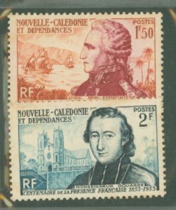 New Caledonia #296-7 Unused