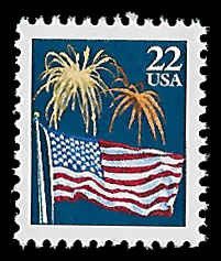 PCBstamps   US #2276 22c Fire & Fireworks, MNH, (14)