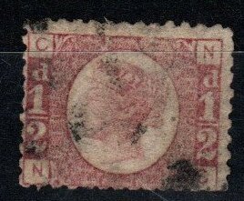 Great Britain #58 Plate 15 F-VF Used CV $40.00 (A539)