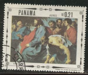 Panama  Scott 482B Used CTO ART stamp