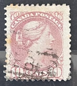 Canada #40 Used- SCV=$90.00 (HR)