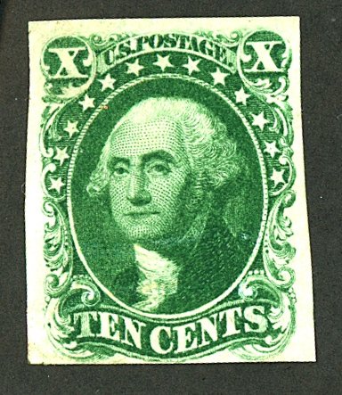 U.S. #13 MINT REGUMMED LH