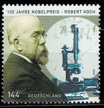 Germany 2005,Sc.#2361 MNH Centenary of Robert Koch's Nobel Prize
