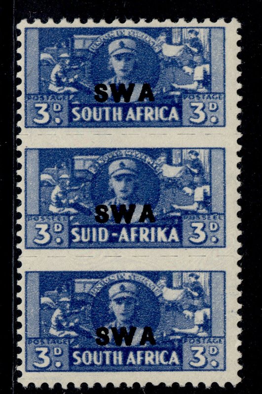 SOUTH WEST AFRICA GVI SG127, 3d blue, M MINT. 