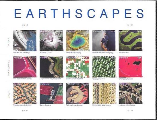 US #4710 Earthcapes MNH full sheet of 15 stamps