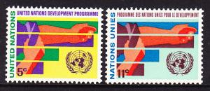 164-65 United Nations 1967 UN Development MNH