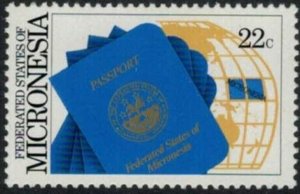 ZAYIX Micronesia 53 MNH First Passport 082422S06