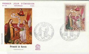 France 1970 Primitif De Savoie Picture Slogan Cancels + Stamp FDC Cover Rf 29865