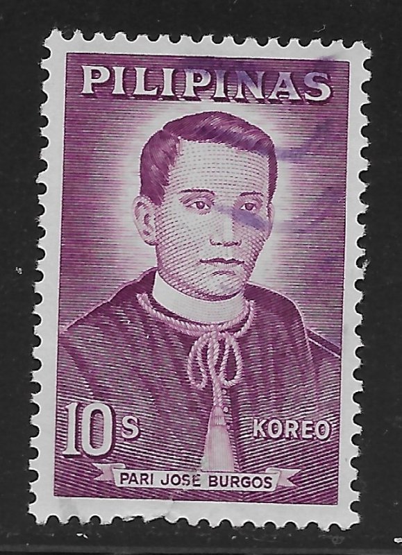 Philippines #858 10s Father Jose Burgos