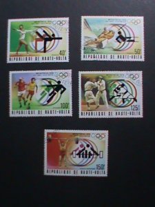 UPPER VOLTA-1976-SUMMER OLYMPIC GAMES-MONTREAL'76 CTO-VF WE SHIP TO WORLD WIDE