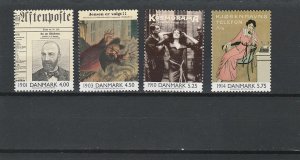 Denmark  Scott#  1169-1172  MNH  (2000 The 20th Century)