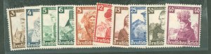 Germany #B69-78 Unused Single (Complete Set)