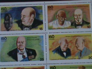 ​OMAN-CENTENARY OF SIR WINSTON CHURCHILL-MNH-SHEET VF-EST-$12-50% OFF PROMOTE