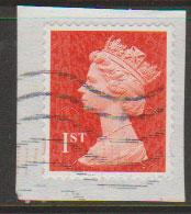 GB QE II Machin SG U2968d - 1st vermillion  - date code M12L - Source  S 